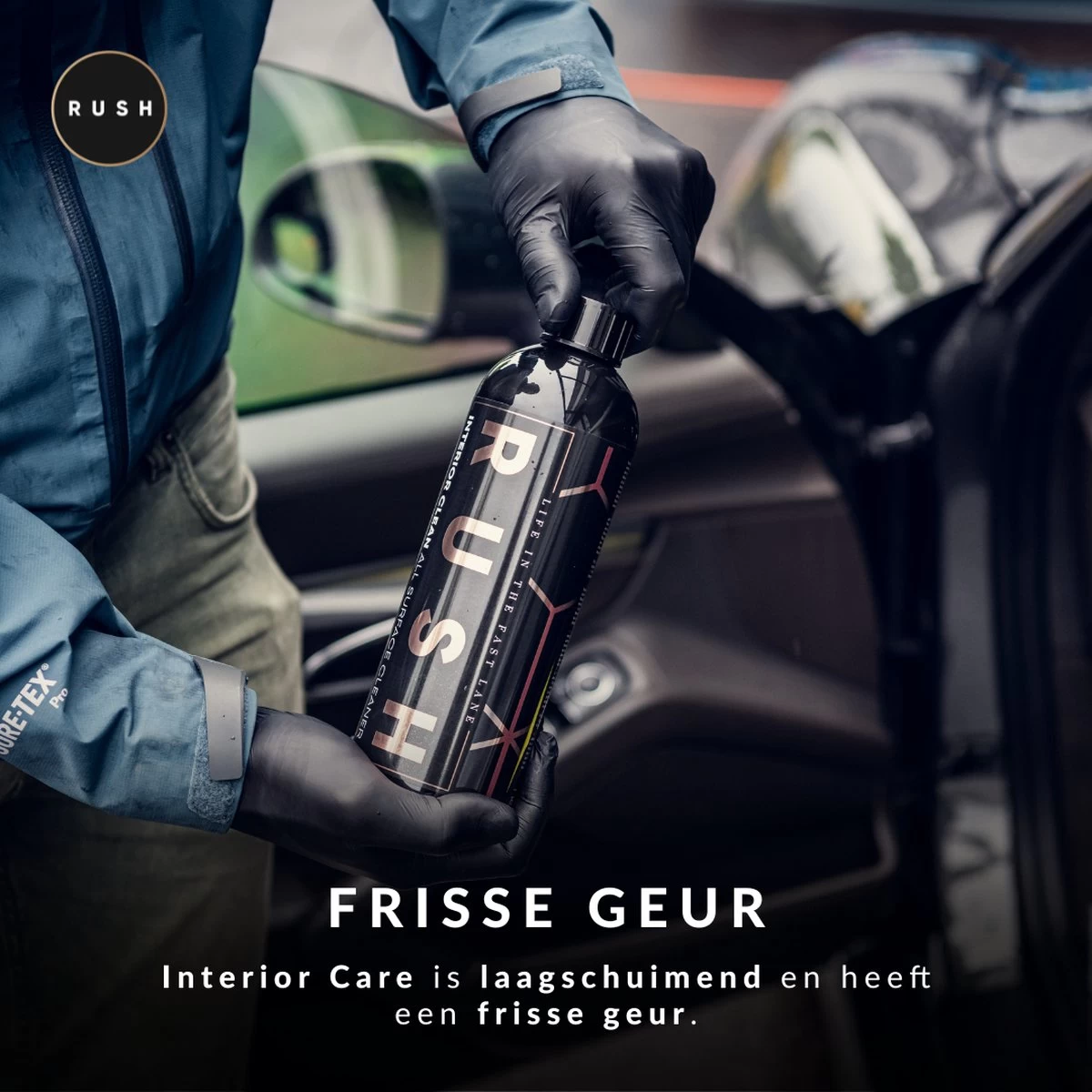 RUSH Interieur Reiniger - Bekleding Reiniger - Auto Wassen - Schoonmaken - Auto Accessories - Interior Care 300ml 12 RUSH Interieur Reiniger - Bekleding Reiniger - Auto Wassen - Schoonmaken - Auto Accessories - Interior Care 300ml - Afbeelding 10