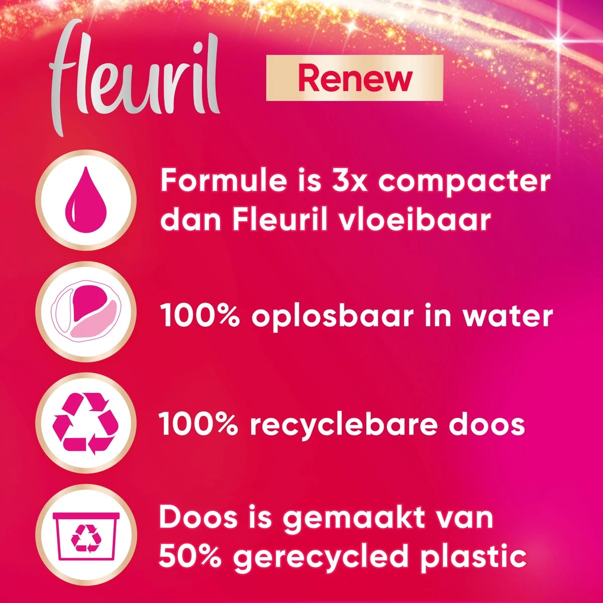 Fleuril Renew Color - Vloeibaar Wasmiddel - Voordeelverpakking - 65 Wasbeurten 11 Fleuril Renew Color - Vloeibaar Wasmiddel - Voordeelverpakking - 65 Wasbeurten - Afbeelding 9