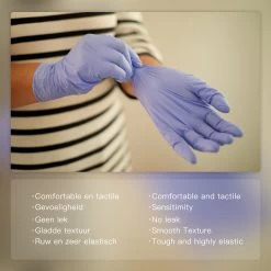 IVROU® Nitril Handschoenen - 100 Stuks Wegwerp Handschoenen - Poeder Vrij, Latex Vrij - Maat: M - Violet Blauw -Schoonmaakartikelen Winkel 1200x1200 2215