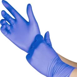 IVROU® Nitril Handschoenen - 100 Stuks Wegwerp Handschoenen - Poeder Vrij, Latex Vrij - Maat: M - Violet Blauw -Schoonmaakartikelen Winkel 1200x1200 2217