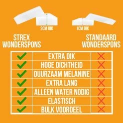 24x Wonderspons | Schoonmaakspons | Sponsjes | Magic Eraser | Wondersponzen | Alle Oppervlakken | Vlekken Verwijderen | Melamine Spons 17 24x Wonderspons | Schoonmaakspons | Sponsjes | Magic Eraser | Wondersponzen | Alle Oppervlakken | Vlekken Verwijderen | Melamine Spons -Schoonmaakartikelen Winkel 1200x1200 2237