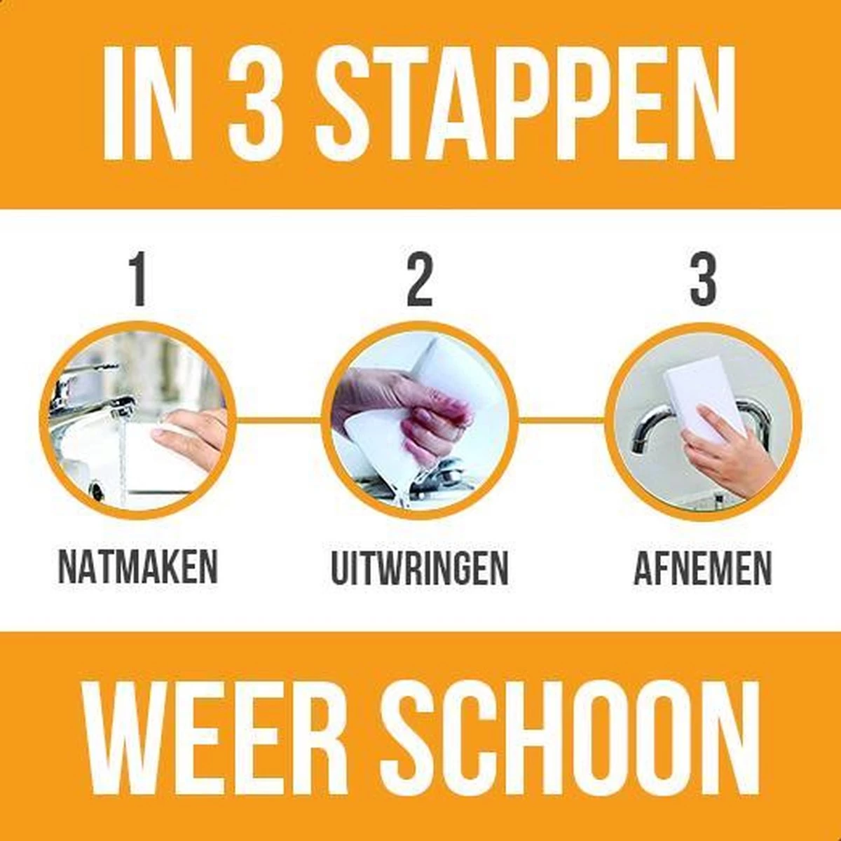 24x Wonderspons | Schoonmaakspons | Sponsjes | Magic Eraser | Wondersponzen | Alle Oppervlakken | Vlekken Verwijderen | Melamine Spons 10 24x Wonderspons | Schoonmaakspons | Sponsjes | Magic Eraser | Wondersponzen | Alle Oppervlakken | Vlekken Verwijderen | Melamine Spons - Afbeelding 8