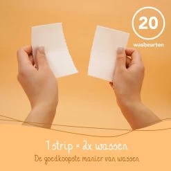 Cosmeau Wasmiddel Wasstrips 20 Wasbeurten Geurvrij Geurloos Wasvellen Wasdoekjes Detergent Sheets Proefpakket - Plasticvrij Biologisch Afbreekbaar -Schoonmaakartikelen Winkel 1200x1200 231