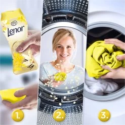 Lenor Vanille En Mimosabloesem Parels - In-Wash Geurbooster - Voordeelverpakking 6 X 15 Wasbeurten 11 Lenor Vanille En Mimosabloesem Parels - In-Wash Geurbooster - Voordeelverpakking 6 X 15 Wasbeurten -Schoonmaakartikelen Winkel 1200x1200 399