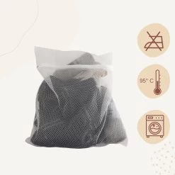 Orange85 Waszakken - 2 Stuks - Ritssluiting - Wit - 50x40 Cm - Polyester -Schoonmaakartikelen Winkel 1200x1200 449