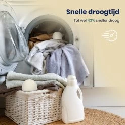 Wooly Drogerballen - 6 Wasdroger Ballen - Duurzaam - Wol - Herbruikbare Wasballen - Wasbol - Wasverzachter -Schoonmaakartikelen Winkel 1200x1200 549