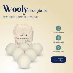 Wooly Drogerballen - 6 Wasdroger Ballen - Duurzaam - Wol - Herbruikbare Wasballen - Wasbol - Wasverzachter -Schoonmaakartikelen Winkel 1200x1200 550