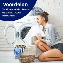 Drogerballen 6 Stuks - Wasbol - Droogballen - Herbruikbare Wasbollen - Wasverzachter - Wasdrogerballen - Doseerbol -Schoonmaakartikelen Winkel 1200x1200 595