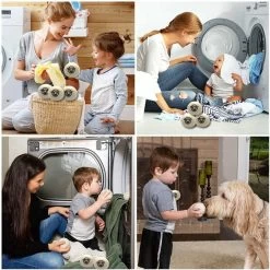 Drogerballen 6 Stuks - Wasbol - Droogballen - Herbruikbare Wasbollen - Wasverzachter - Wasdrogerballen - Doseerbol -Schoonmaakartikelen Winkel 1200x1200 597