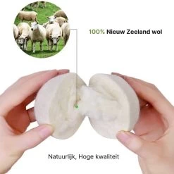 Wollen Drogerballen - Duurzaam & Milieuvriendelijk - Wasbol - Verkort Droogtijd - Droogballen - Hypoallergeen En Chemicaliënvrij - Bespaar Op Energierekening - Wasdroger Ballen - Wasbollen -Schoonmaakartikelen Winkel 1200x1200 626
