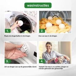 Droger Ballen Wol - Wasdroger Herbruikbare Wollen Droger Ballen - Droogballen Voor Snellere Droogtijd- Set 6 Stuks - Swilix 15 Droger Ballen Wol - Wasdroger Herbruikbare Wollen Droger Ballen - Droogballen Voor Snellere Droogtijd- Set 6 Stuks - Swilix -Schoonmaakartikelen Winkel 1200x1200 649