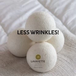 Lavayette XL Drogerballen Met 25ml Wasparfum - WasdrogerBallen – Droogballen – Wasbol – 100% Nieuw-Zeelands Schapenwol – Milieu- En Diervriendelijk – 6 Stuks -Schoonmaakartikelen Winkel 1200x1200 654