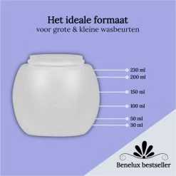 Kalaa Doseerbol - 2 Stuks - 230 Ml - Herbruikbaar - INCLUSIEF Doseerdop - Ook Geschikt Voor Robijn Wasmiddel Vloeibaar & Ariel Wasmiddel Vloeibaar - Vloeibaar Wasmiddel Doseren - Wasbollen Voor Wasmachine - Transparant - HDPE - Wasbol -Schoonmaakartikelen Winkel 1200x1200 688