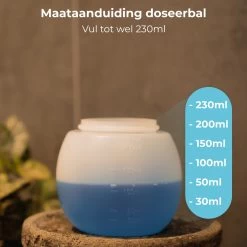 FAVE Doseerbol - Wasbollen - Drogerbollen - Transparant - Doseerdop - 230ml - 2 Stuks - Inclusief E-book -Schoonmaakartikelen Winkel 1200x1200 699
