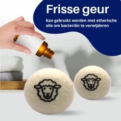 Waspakket - 6 Drogerballen - 2 Wasbollen - Maatschepje - Wasdoekje - Doseerbol - Wasbol - Doseerbollen 13 Waspakket - 6 Drogerballen - 2 Wasbollen - Maatschepje - Wasdoekje - Doseerbol - Wasbol - Doseerbollen -Schoonmaakartikelen Winkel 1200x1200 707