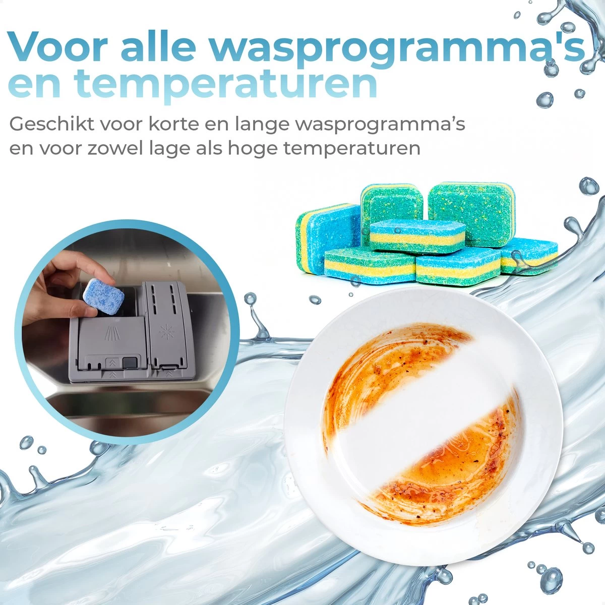 Mapache Vaatwastabletten 500 Stuks - 3 Laags - Voordeelverpakking 7 Mapache Vaatwastabletten 500 Stuks - 3 Laags - Voordeelverpakking - Afbeelding 5