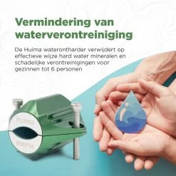 Huima Magnetische Waterontharder – Waterontkalker – Waterontharder Magneet – Ontkalker – Antikalk Magneet – Waterverzachter - Waterontharder Waterleiding – Kalk – Antikalk -Schoonmaakartikelen Winkel 1200x1200 780