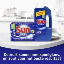 SUN® Sun Vaatwaspoeder 1,36KG - 80 Wasbeurten -Schoonmaakartikelen Winkel 1200x1200 794