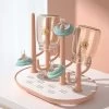 Merkloos Flessen Droogrek - Baby Flessenrek - Afdruiprek - Rose - Drying Rack - Bidon - Babyfles -Schoonmaakartikelen Winkel 1200x1200 797
