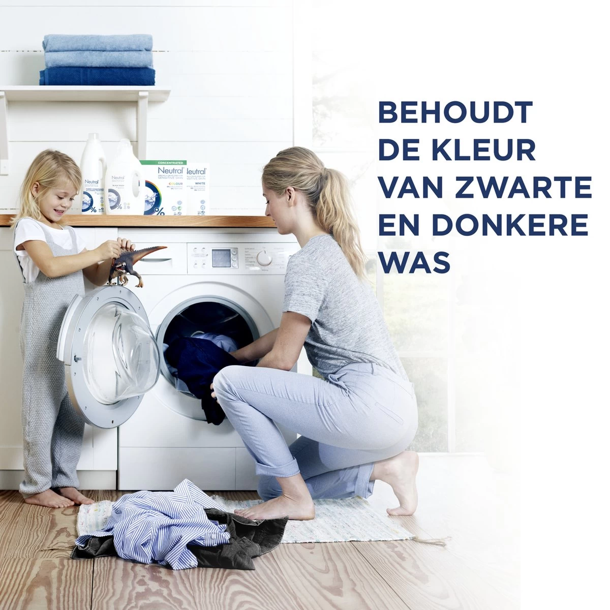 Neutral Vloeibaar Wasmiddel Zwart En Donker- 5 X 1L - Voordeelverpakking 6 Neutral Vloeibaar Wasmiddel Zwart En Donker- 5 X 1L - Voordeelverpakking - Afbeelding 4