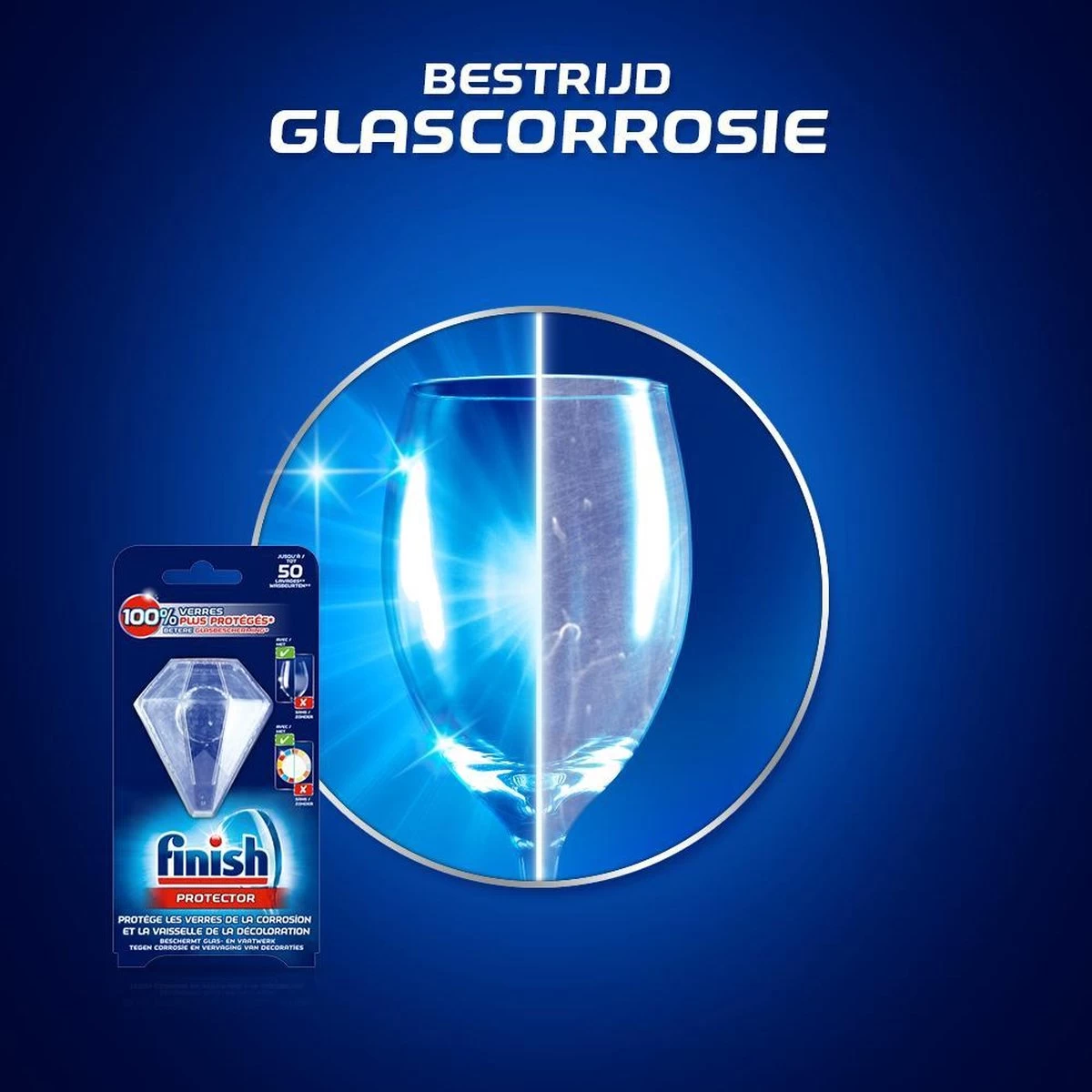 Finish Glans Protector Vaatwasmiddel - 6 Stuks - Voordeelverpakking 6 Finish Glans Protector Vaatwasmiddel - 6 Stuks - Voordeelverpakking - Afbeelding 4