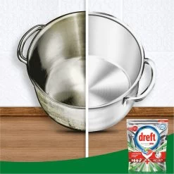 Dreft Platinum Plus All In One Vaatwastabletten - Deep Clean - Voordeelverpakking 4 X 38 Stuks -Schoonmaakartikelen Winkel 1200x1200 916