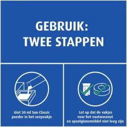 SUN® Sun Classic Normaal Vaatwaspoeder - 6 X 80 Wasbeurten - Voordeelverpakking 17 SUN® Sun Classic Normaal Vaatwaspoeder - 6 X 80 Wasbeurten - Voordeelverpakking -Schoonmaakartikelen Winkel 1200x1200 930