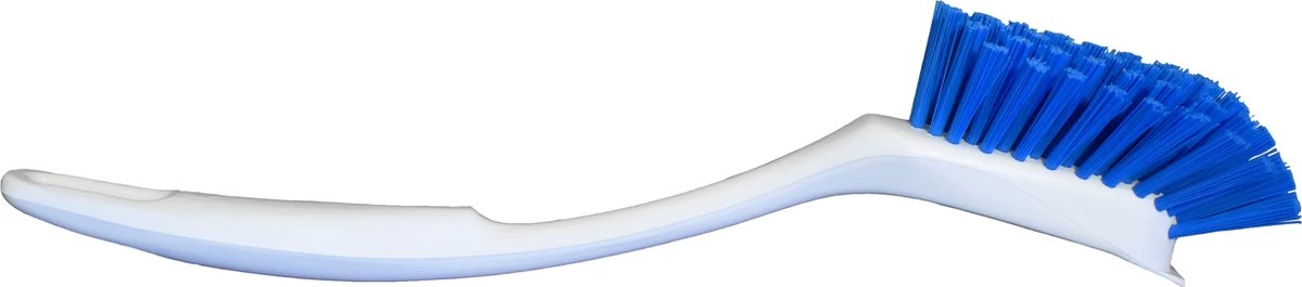 Vikan Design Afwasborstel 42893 Met Schraprand - 28 Cm - Wit Blauw - Geschikt Voor De Kleine Vaat - Onverslijtbaar - Bestand Tegen Kokend Heet Water 4 Vikan Design Afwasborstel 42893 Met Schraprand - 28 Cm - Wit Blauw - Geschikt Voor De Kleine Vaat - Onverslijtbaar - Bestand Tegen Kokend Heet Water - Afbeelding 2
