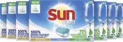 SUN® Sun All-in-1 Normaal Vaatwastabletten - 7 X 25 Tabletten - Voordeelverpakking 16 SUN® Sun All-in-1 Normaal Vaatwastabletten - 7 X 25 Tabletten - Voordeelverpakking -Schoonmaakartikelen Winkel 1200x417