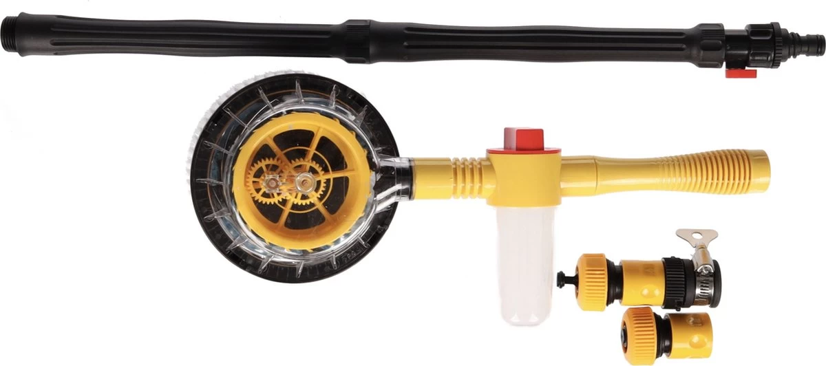 JUST23 Telescopische Autowasborstel – Schrobber Met Steel – Velgenborstel - Autowasset Met Zeep - Roterende Schoonmaakborstel - Multifunctionele Wasborstel 9 JUST23 Telescopische Autowasborstel – Schrobber Met Steel – Velgenborstel - Autowasset Met Zeep - Roterende Schoonmaakborstel - Multifunctionele Wasborstel - Afbeelding 7