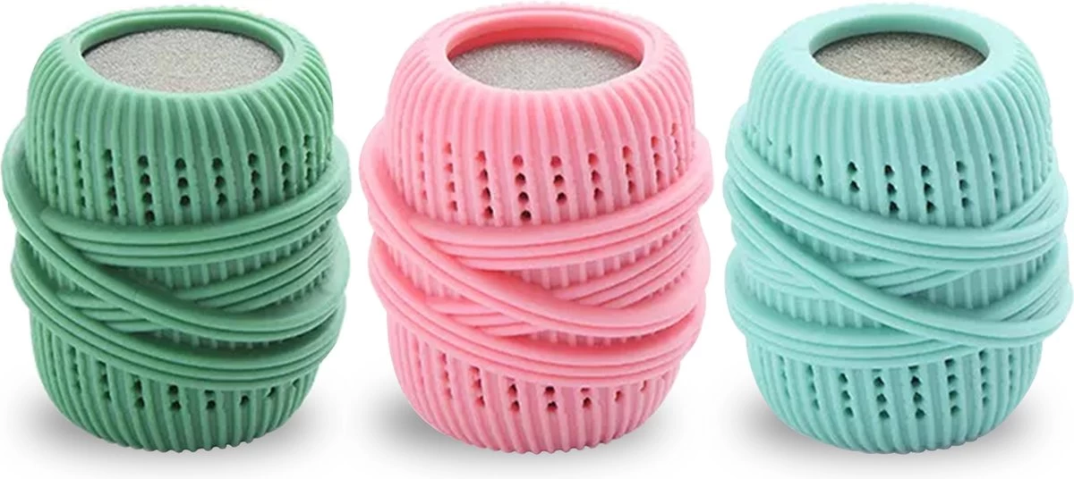 Roegaarden Drogerballen - Droogballen - Met Spons - Duurzaam - Sneller Droog 3 Roegaarden Drogerballen - Droogballen - Met Spons - Duurzaam - Sneller Droog