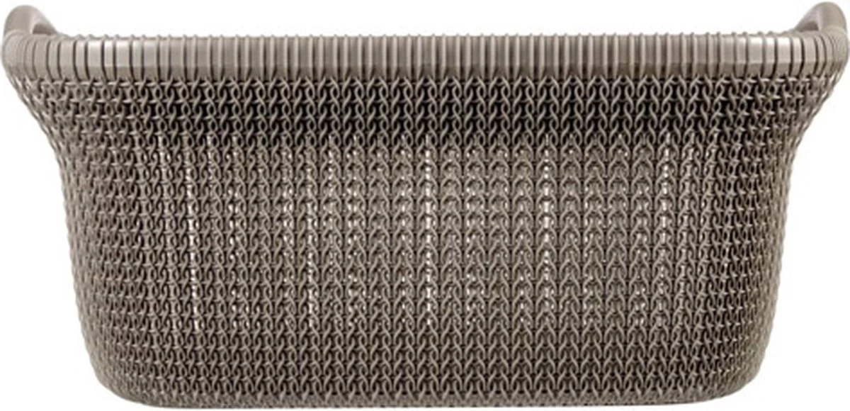 Curver Knit Wasmand - 40L - Harvest Brown 9 Curver Knit Wasmand - 40L - Harvest Brown - Afbeelding 7