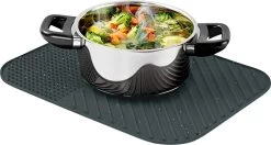 Alpina Afdruipmat - Droogmat - Siliconen - 26,5x34,5 Cm - Grijs -Schoonmaakartikelen Winkel 1200x642 1