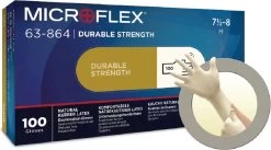 ANSELL MICROFLEX® 63-864 - Latex Wegwerp Handschoenen, Poedervrij, M, Wit, 100 Stuks -Schoonmaakartikelen Winkel 1200x668 19