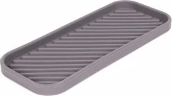 Benson Afdruipmat - Siliconen - 23.5 X 9.5 Cm - Grijs