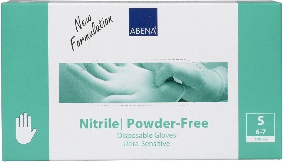 Wegwerp Handschoenen - MAAT S - Nitril - Extra Sterk - Poedervrij - Latex Vrij - Blauw - 100 STUKS + GRATIS Zeepje Model Voet (roze) 4 Wegwerp Handschoenen - MAAT S - Nitril - Extra Sterk - Poedervrij - Latex Vrij - Blauw - 100 STUKS + GRATIS Zeepje Model Voet (roze) - Afbeelding 2