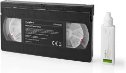 Nedis VHS-Reinigingscassette - 20 Ml - VHS-Koppen - Zwart -Schoonmaakartikelen Winkel 1200x696 3
