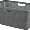 Curver Jute Wasmand - 46L - Donkergrijs -Schoonmaakartikelen Winkel 1200x718 2
