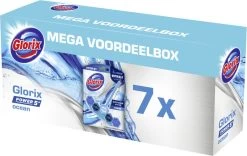 Glorix Power 5+ Ocean Toiletblokken - 7 Stuks - Voordeelverpakking 17 Glorix Power 5+ Ocean Toiletblokken - 7 Stuks - Voordeelverpakking -Schoonmaakartikelen Winkel 1200x760 5