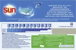 SUN® Sun All-In-1 Citroen Vaatwastabletten - 7 X 24 Tabletten - Voordeelverpakking -Schoonmaakartikelen Winkel 1200x786 1