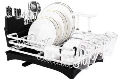 Doogo® Afdruiprek Met Bestekkorf En Lekbak Voor Keukenborden En Bestek Afdruiprek Met Draaibare Uitloop 17 Doogo® Afdruiprek Met Bestekkorf En Lekbak Voor Keukenborden En Bestek Afdruiprek Met Draaibare Uitloop -Schoonmaakartikelen Winkel 1200x789 2