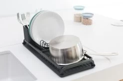 Brabantia SinkSide Afdruiprek Compact - Dark Grey -Schoonmaakartikelen Winkel 1200x799 20