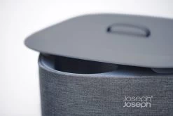 Tota Wasmand, 60 L, 2 Compartimenten, Zwart - Joseph Joseph -Schoonmaakartikelen Winkel 1200x800 61