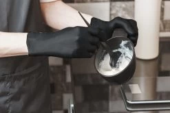 ANSELL MICROFLEX® 93-852 - Nitril Wegwerp Handschoenen, Latexvrij, Poedervrij, M, Zwart, 100 Stuks (0.12-0.15mm) -Schoonmaakartikelen Winkel 1200x800 93