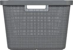 Curver Jute Wasmand - 46L - Donkergrijs 17 Curver Jute Wasmand - 46L - Donkergrijs -Schoonmaakartikelen Winkel 1200x815 3