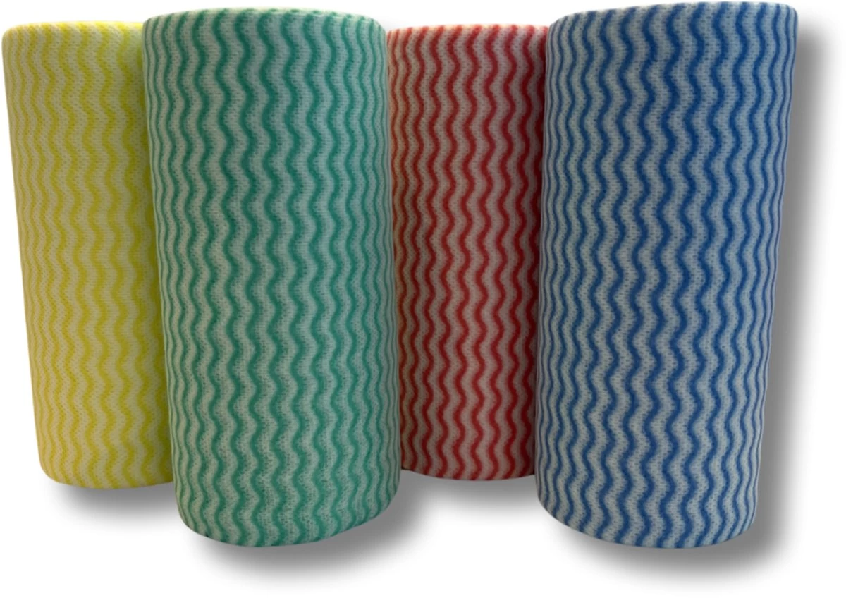 Maus Huishouddoekjes Op Rol 4 X 50 Stuks - 200 Schoonmaakdoekjes - Mix Kleuren 6 Maus Huishouddoekjes Op Rol 4 X 50 Stuks - 200 Schoonmaakdoekjes - Mix Kleuren - Afbeelding 4