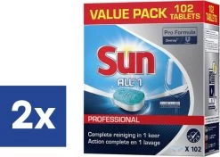 SUN® Sun All In One Tabs - 2 X 102 Stuks