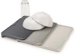 Joseph Joseph - Tier - Afdruipmat - Uitschuifbaar - Grijs -Schoonmaakartikelen Winkel 1200x862