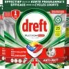 Dreft Platinum Plus All In One - Vaatwastabletten - Citroen - Voordeelverpakking 5 X 25 Stuks -Schoonmaakartikelen Winkel 1200x862 3