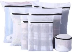 Merkloos Waszakken - Wasnetten - Bescherm Je Wasgoed En Wasmachine - Packing Cubes - Travel Organizer - 7 Stuks